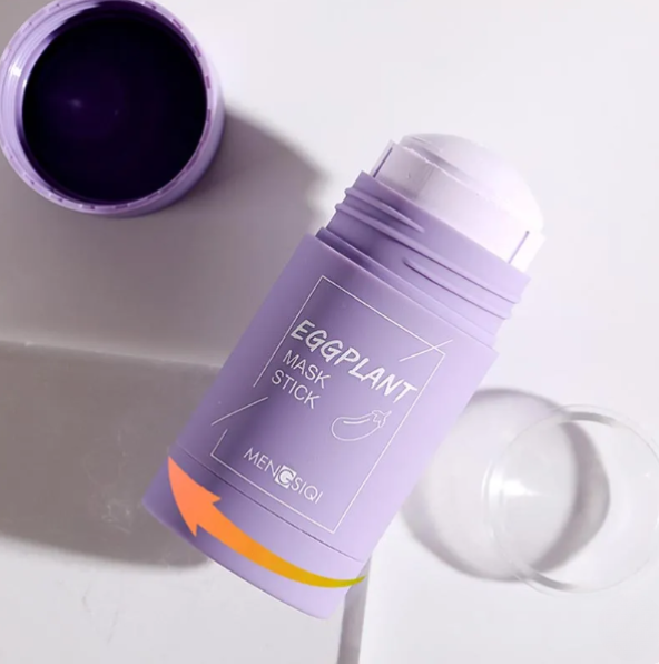 Masque en stick aubergine