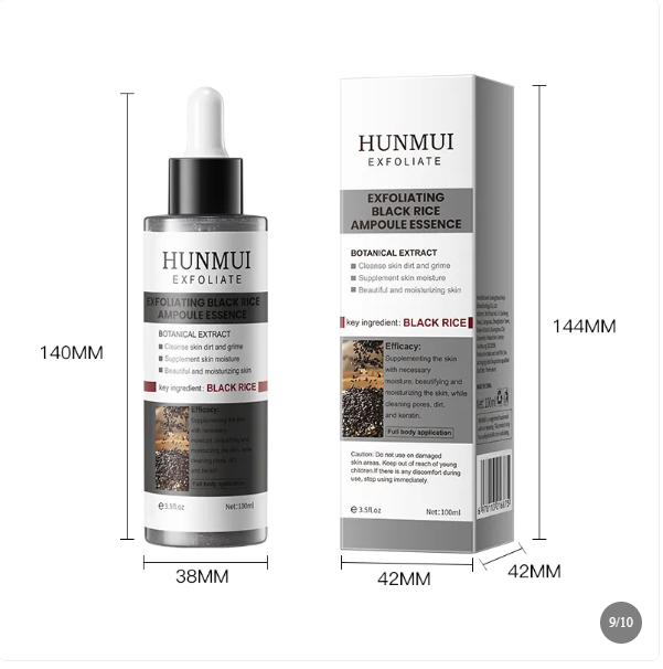 HUNMUI Peel Shot Exfoliant (Riz / Riz Noir)